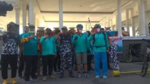 Bahagia Tanpa Narkoba, BNN Kota Langsa Adakan Gowes Bersama Kepala BNN Provinsi Aceh