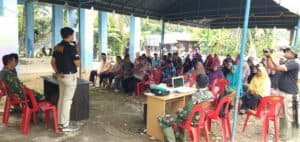 Bersama Kodim 0117/Aceh Tamiang, BNNK Aceh Tamiang Beri Penyuluhan Narkoba ke Daerah Terdalam