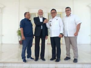 Kepala BNNP Aceh Brigjen Pol. Heru Pranoto Silaturahmi Ke Wali Nanggroe
