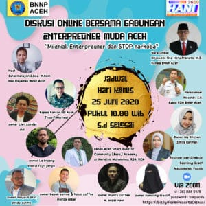 BNNP Aceh Apresiasi Enterpreneur Muda Aceh