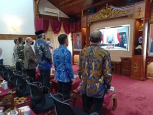 Forkopimda Aceh Ikuti Peringatan HANI Secara Daring