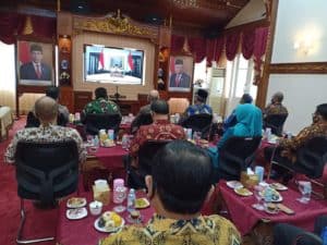 Forkopimda Aceh Ikuti Peringatan HANI Secara Daring