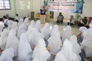 Penyuluh BNNP Aceh menjadi Narasumber pada Kegiatan Diseminasi P4GN di Pijay