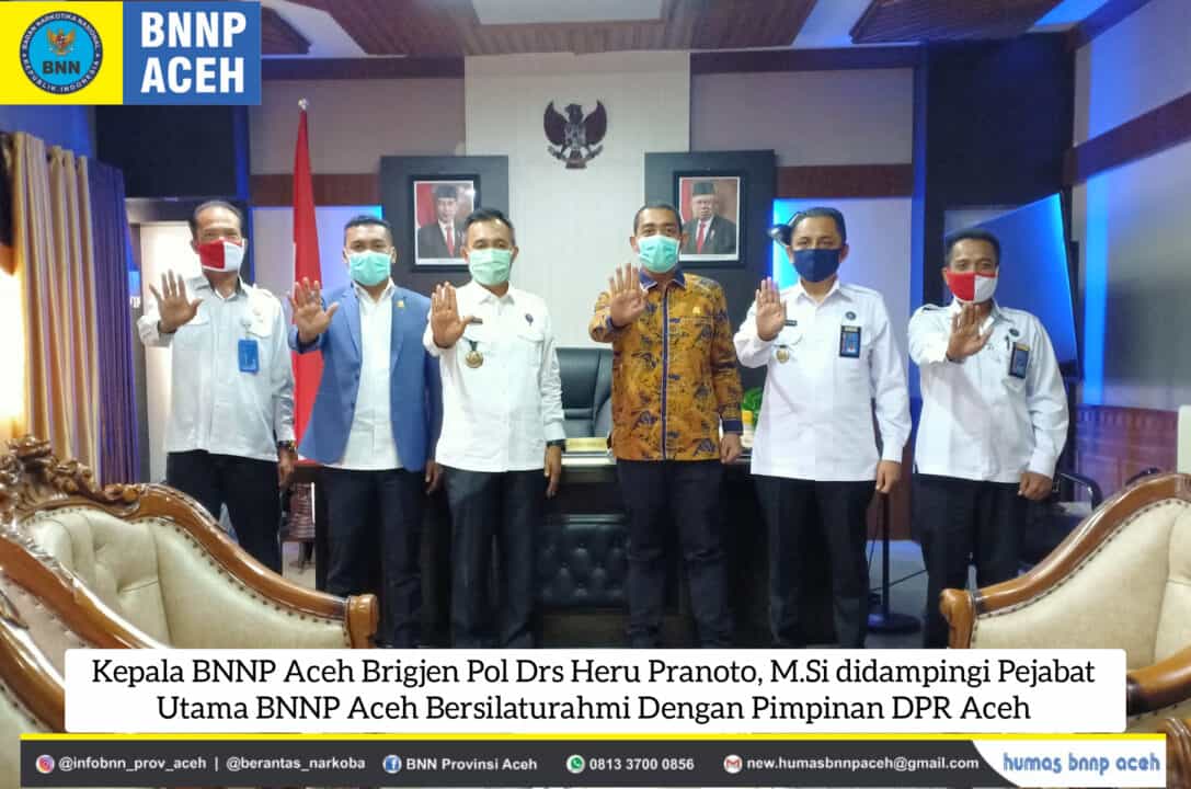 DPR Aceh Siap Mendukung Penuh, Program BNNP Aceh