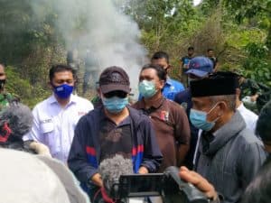 Kepala BNN Provinsi Aceh, Pimpin Pemusnahan 4 H Ladang Ganja
