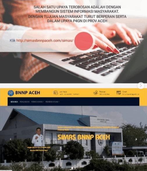 Portal Sistem Informasi Masyarakat BNNP Aceh Portal Sistem Informasi Masyarakat BNNP Aceh