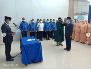 Kepala BNN Aceh lantik, Masduki, SH sebagai Kepala BNN Kota Sabang