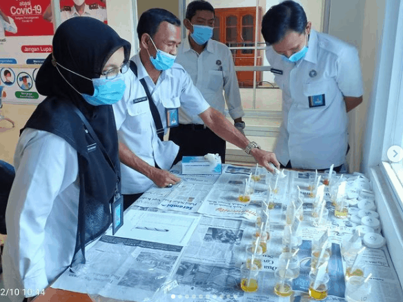 BNNP Aceh Periksa Urine Personil Balai Pengelola Transportasi Darat (BPTD) Wilayah I Provinsi Aceh BNNP Aceh Periksa Urine Personil Balai Pengelola Transportasi Darat (BPTD) Wilayah I Provinsi Aceh