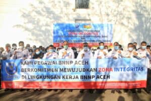 BNNP Aceh laksanakan Apel Pencanangan Pembangunan Zona Integritas (ZI)