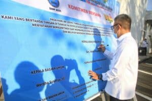 BNNP Aceh laksanakan Apel Pencanangan Pembangunan Zona Integritas (ZI)