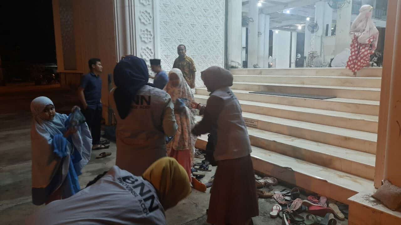 BNN Berbagi di Subuh Hari