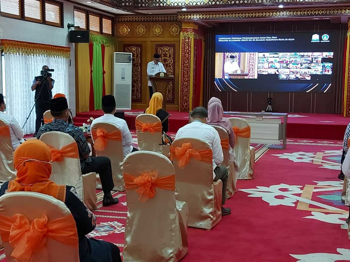 BNN Aceh Hadiri Launching PAUD HI. Gubernur: Investasi Masa Depan Bangsa