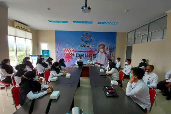 BNN Aceh melaksanakan kegiatan Penyusunan Laporan Keuangan PNBP Semester I TA 2021
