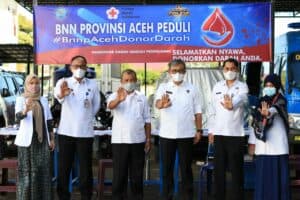 Peduli Sesama. BNNP ACEH Lakukan Donor Darah