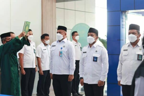 Kepala BNN Aceh lantik, Pejabat Struktural