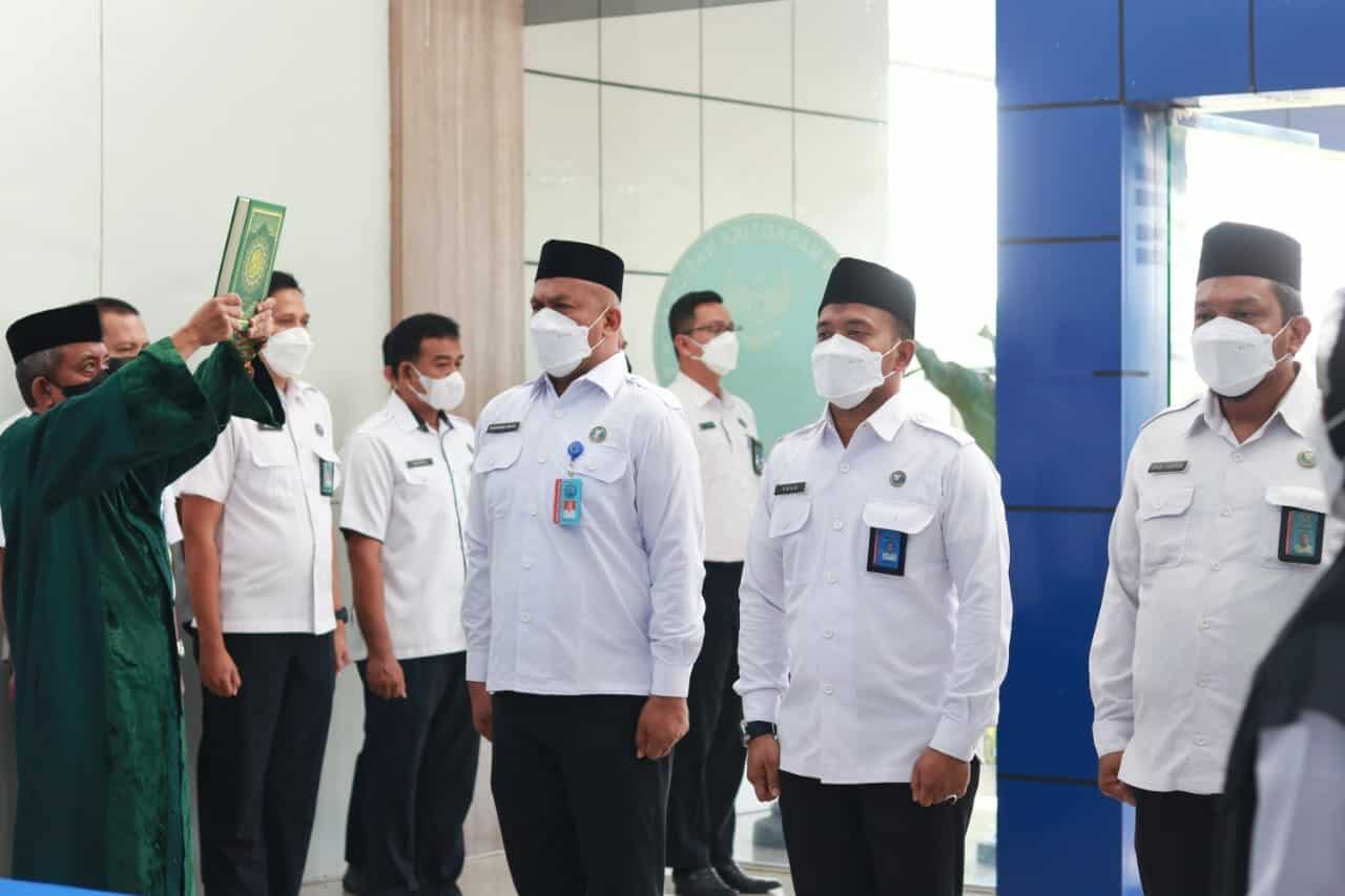 Kepala BNN Aceh lantik, Pejabat Struktural