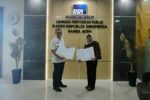 Kepala BNNP Aceh Beserta Jajaran Berkunjung ke Lembaga Penyiaran Publik Radio Republik Indonesia (LPP RRI) Aceh di Banda Aceh