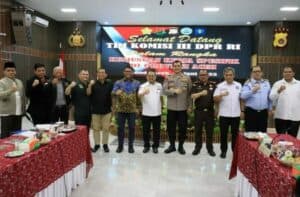 Kepala BNNP Aceh berikan Pendapat dalam Kunjungan Kerja Spesifik Anggota Komisi III DPR RI