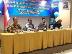 BNNP Aceh melaksanakan kegiatan Fasilitasi Advokasi Program Ketahanan Keluarga Anti Narkoba Berbasis Sumber Daya Pembangunan Desa