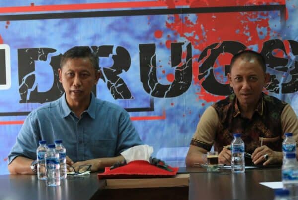 Kepala BNNP Aceh melaksanakan Rapat Perdana