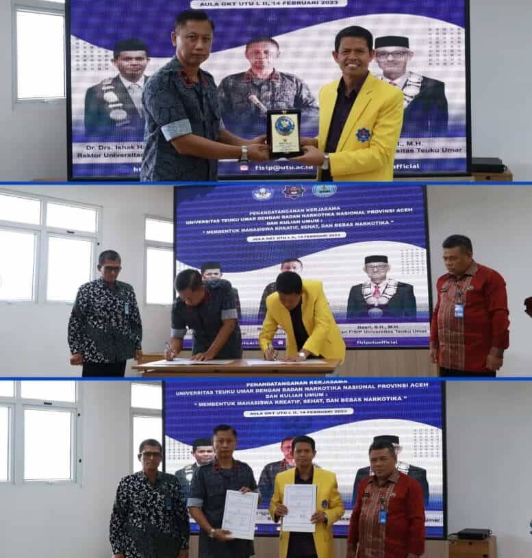 Kepala BNNP Aceh Beri Kuliah Umum Di Universitas Teuku Umar Meulaboh