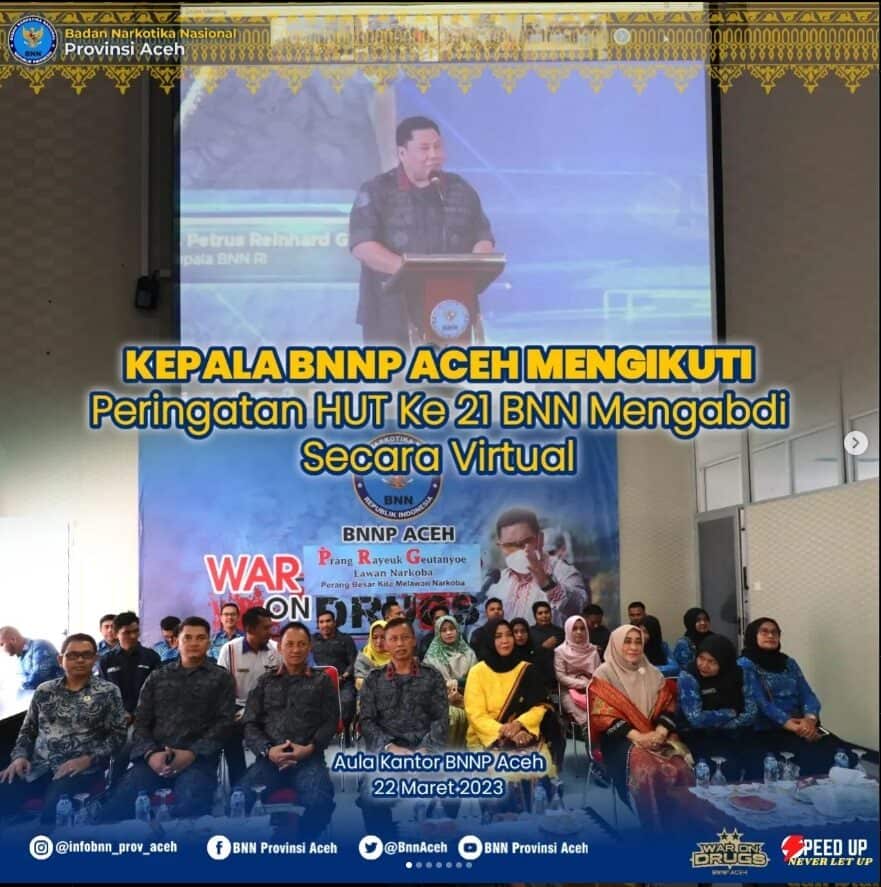 Peringatan HUT ke 21 BNN Mengabdi