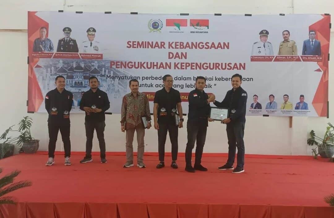 BNNP Aceh hadiri kegiatan Seminar Kebangsaan dan Pengukuhan Kepengurusan BEM Nusantara