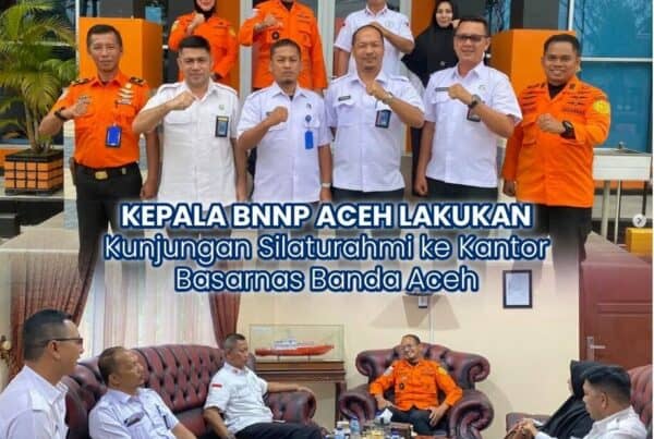 Kepala BNNP Aceh Laksanakan kunjungan silaturahmi ke kantor Basarnas Banda Aceh