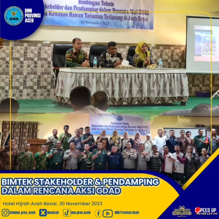 Bimbingan Teknis Stake Holder dan Pendamping dalam Rencana Aksi GDAD