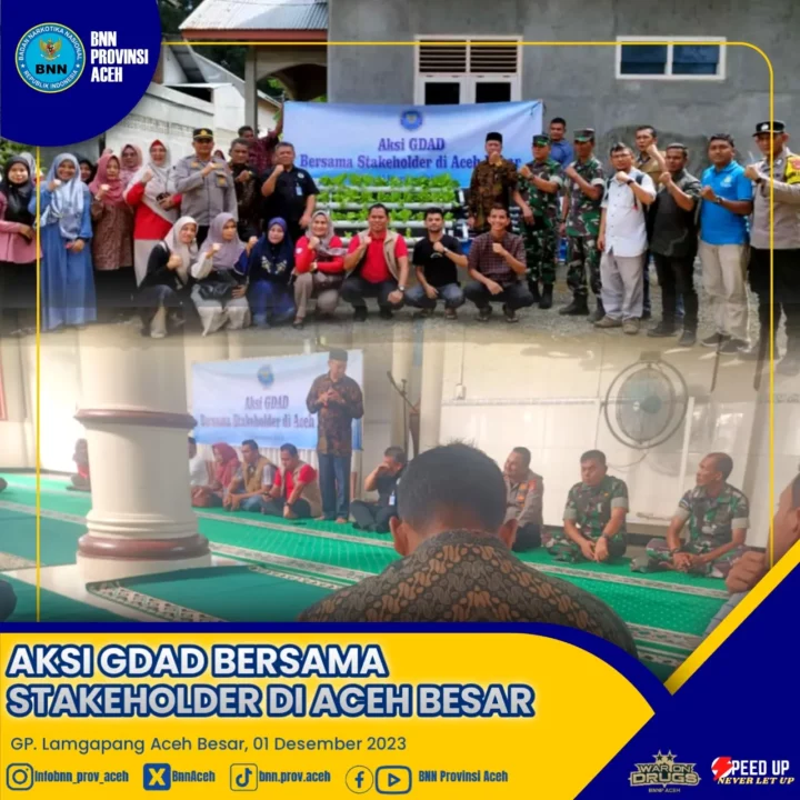 Aksi GDAD bersama Stake Holder di Kabupaten Aceh Besar