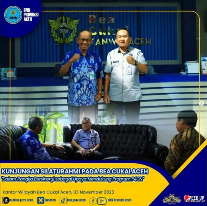 Kunjungan Silaturahmi ke Bea Cukai Aceh