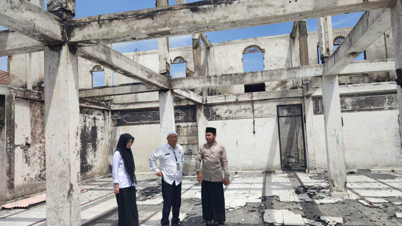 "BNNP Aceh Peduli" bantu Ponpes Babul Maghfirah Aceh Besar Pasca Kebakaran