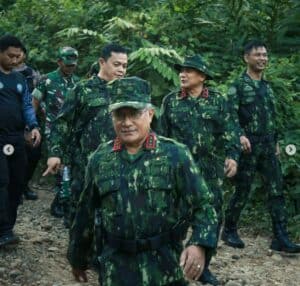 Kepala BNN RI Musnahkan Ganja di Aceh Utara