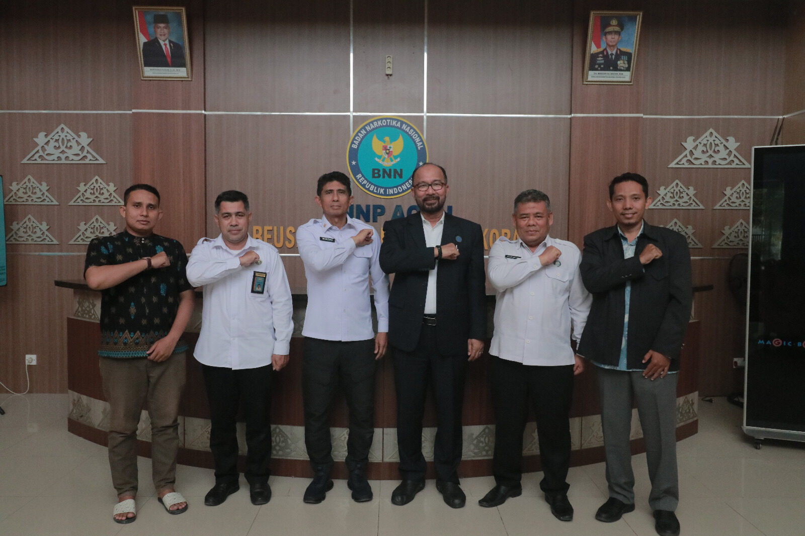Kepala BNNP Aceh terima Kunjungan Silaturahmi ADI (Asosiasi Dosen Indonesia) Aceh