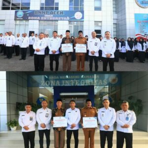 Kepala BNNP Aceh beri penghargaan kepada Geuchik Lampulo dan Lamgapang