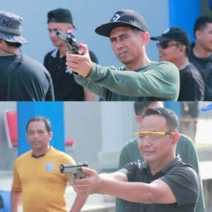 Lomba Menembak BNNP Aceh VS Dinas Peternakan Aceh