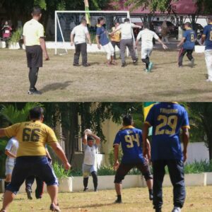 Perkuat Sinergitas, BNNP Aceh Tanding Laga Persahabatan Sepakbola bersama Dinas Peternakan Aceh