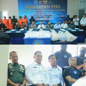 GAGALKAN UPAYA PENYELUNDUPAN SABU DARI THAILAND BNN-POLRI-BC SELAMATKAN LEBIH DARI 50 RIBU ANAK BANGSA, TEKAN PENGELUARAN NEGARA HINGGA RP 50 MILIAR UNTUK REHABILITASI