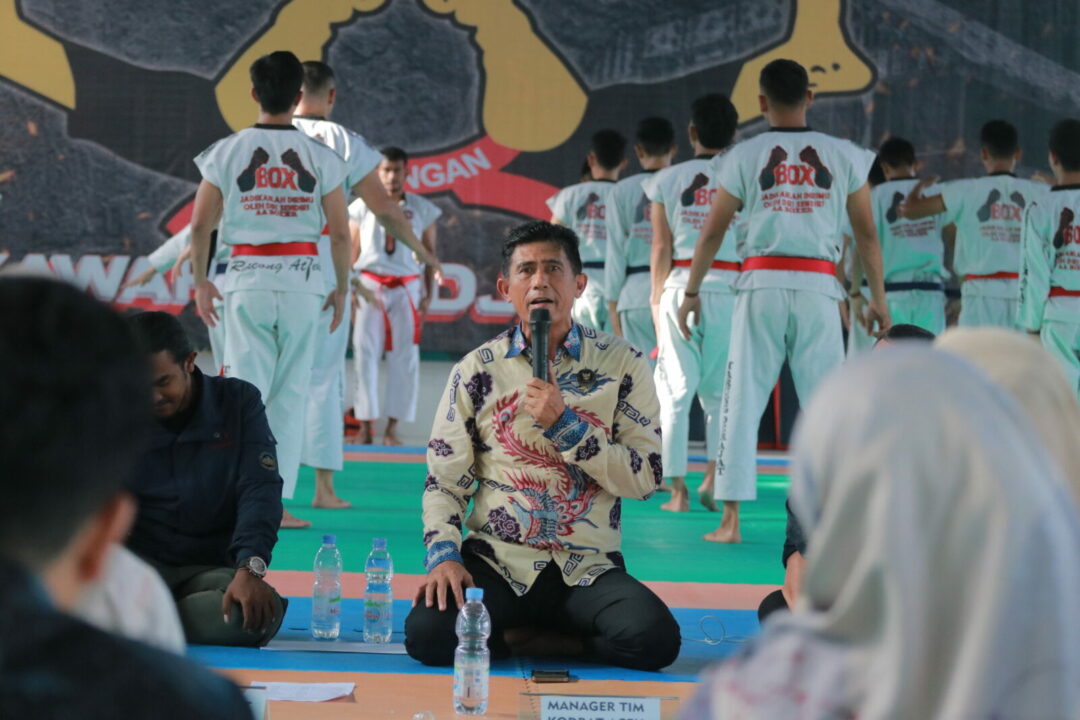 Bertindak Sebagai Manager Tarung Derajat, Kepala BNNP Aceh Hadiri Rapat Koordinasi Persiapan PON XXI Aceh Sumut Cabor Tarung Derajat