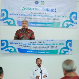 Hadirkan Balai Rehabilitasi Narkotika di Aceh, Kepala BNN RI kunjungi RSUD Kota Jantho Aceh Besar