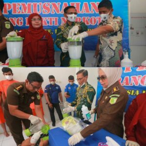 BNNP Aceh Kembali Musnahkan Barang Bukti Narkotika